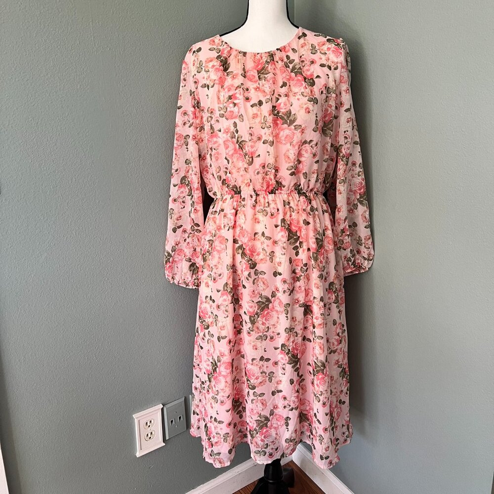 Free Press Clothing Floral Long Dress Size XL